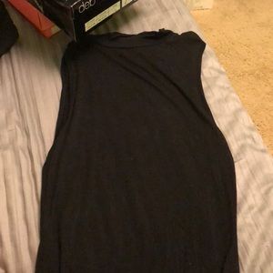 Dressy Black Sleeveless Tank